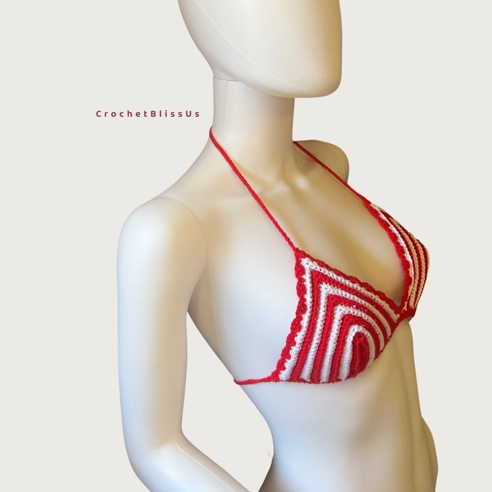 Handcrafted Corchet Bikini Top